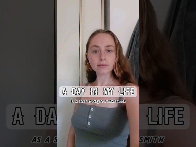 A day in my life as a #selfemployed #metalsmith - #silversmith