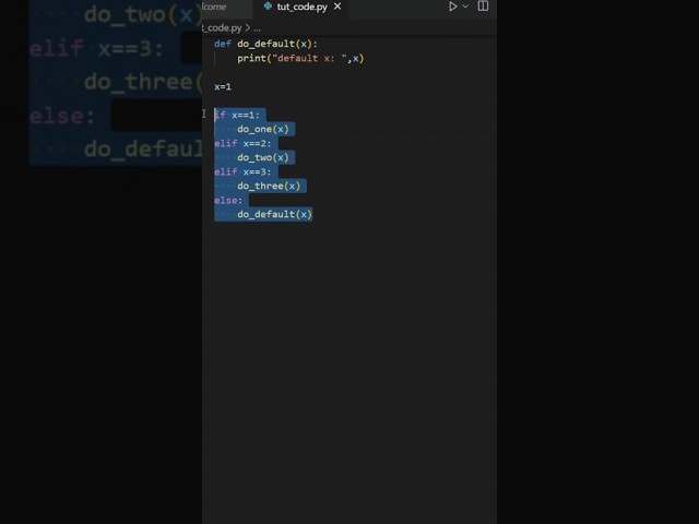 Avoid endless if else statements with Python dictionaries