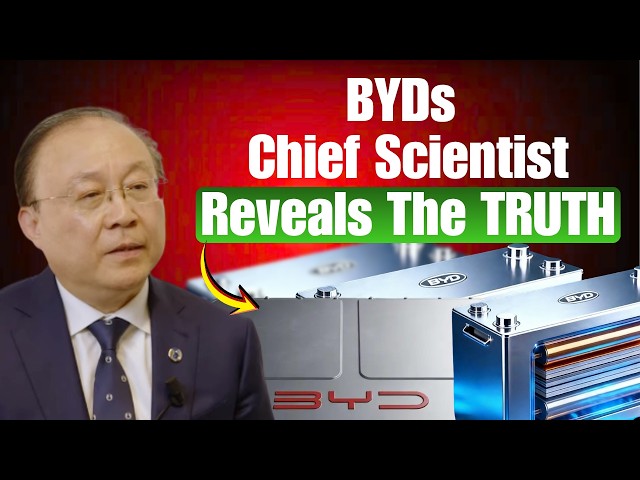 BYDs Chief Scientist Reveals The TRUTH On Solid State Battery Predictions