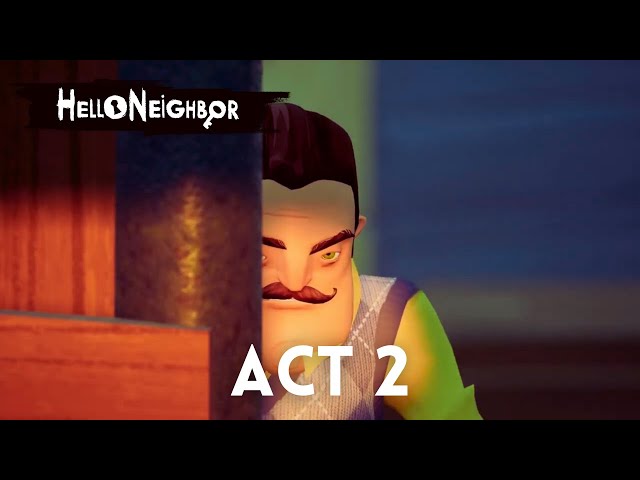Hello Neighbor - Walkthrough 2K 60FPS HDR - Act 2