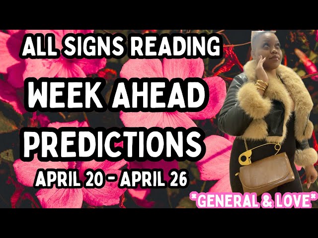 ALL SIGNS💎| WEEK AHEAD PREDICTIONS✨