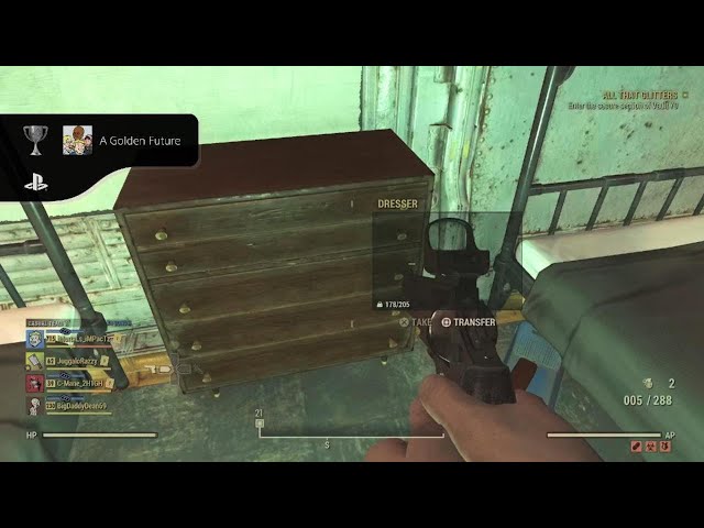 Trophy: A Golden Future (SILVER) Fallout 76