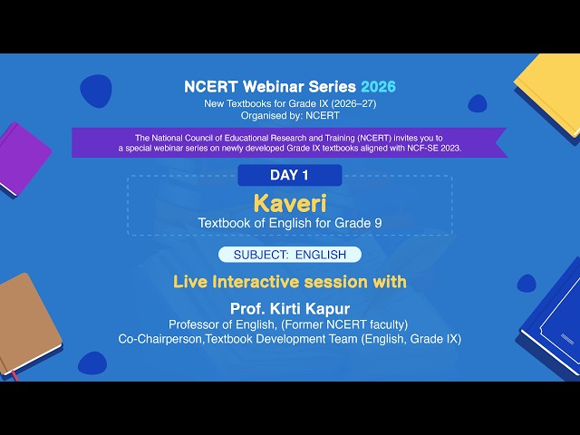 DAY 1 Kaveri, Textbook of English for Grade 9