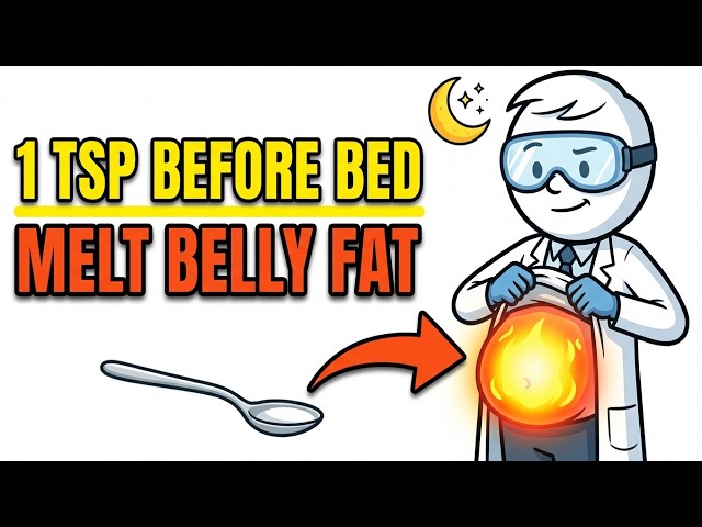 Eat 1 Teaspoon Before Bed — Melts Belly Fat Like Ozempic (Science Explained)