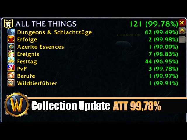 Collection Update #20 ATT 99,78 % [Druide]