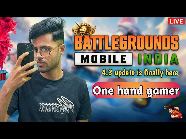BGMI Live 🔥 One Hand Gameplay 😱 Insane Clutch | Solo vs Squad | No Thumb Challenge