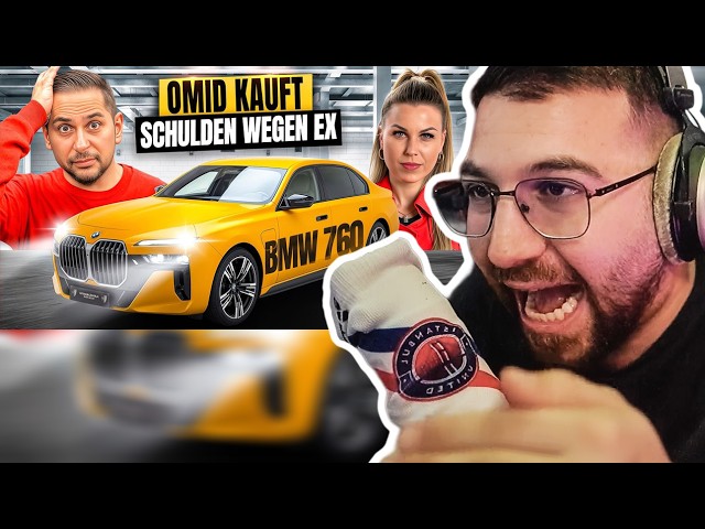MERT GEHT CRASH OUT! (mit Sabber) 😤🤣 MertAbi reagiert auf Omid kauft BMW M760 🔥