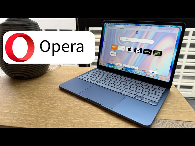 Using the Opera Browser on MacBook Neo! Full walkthrough!