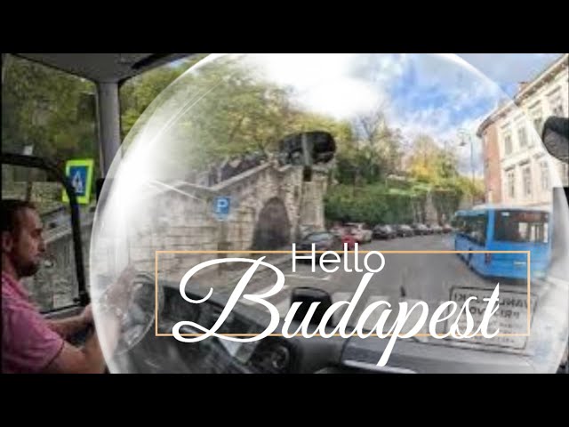Driving Through The City Budapest