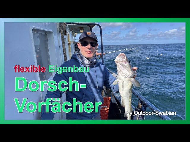 Blitzschneller Wechsel der Beifänger - Dorsch-Angeln vom Kutter auf der Nordsee