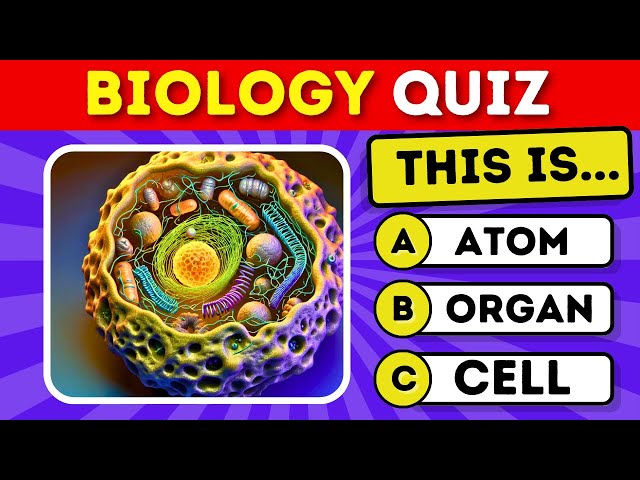 Test Your Knowledge in BIOLOGY🧪🧬 50 DIFFICULT Biology Questions