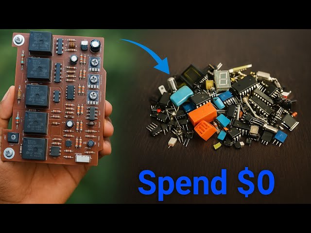 How to get free electronic components