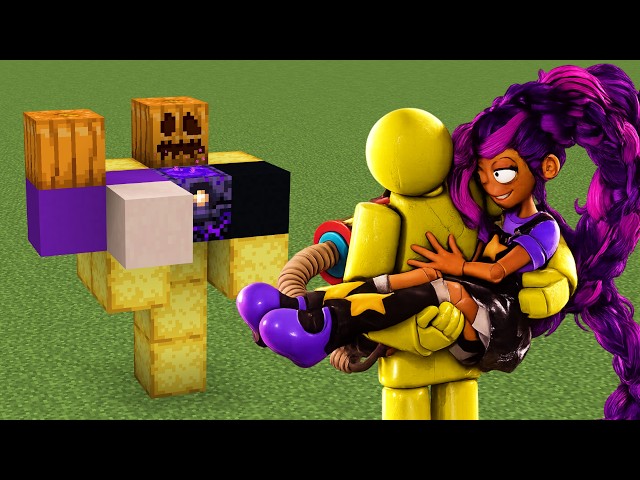 Player Saved Lily Lovebraids Poppy Playtime Addon in Minecraft