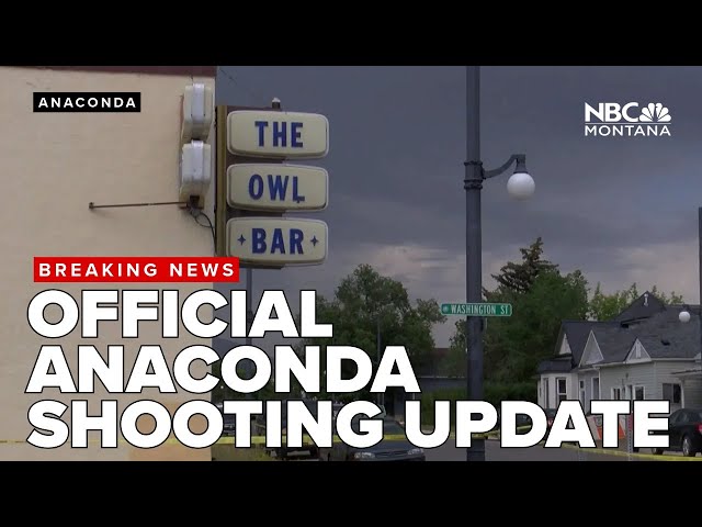 UPDATE: Official press update on Anaconda Shooting