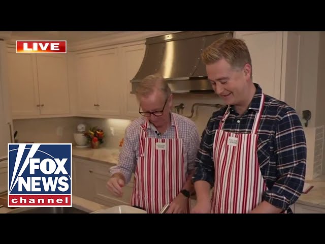 The Doocy kitchen heats up as Steve and Peter reveal their family holiday recipe