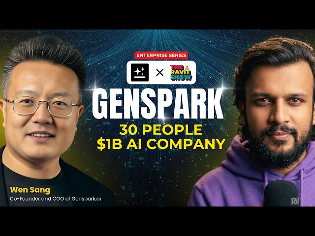 Genspark: 30 People. Over $1B AI Company
