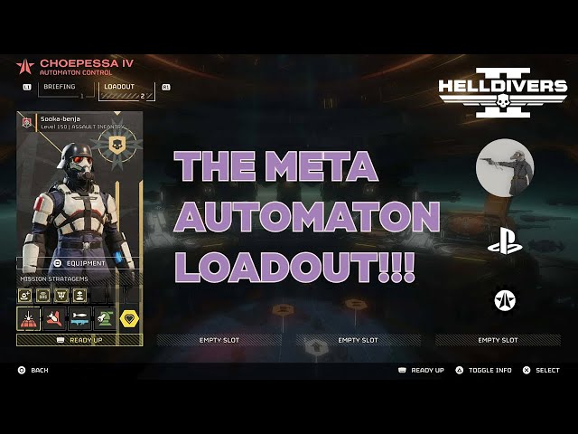 Helldivers 2 | Meta Bots Loadout | Super Helldive