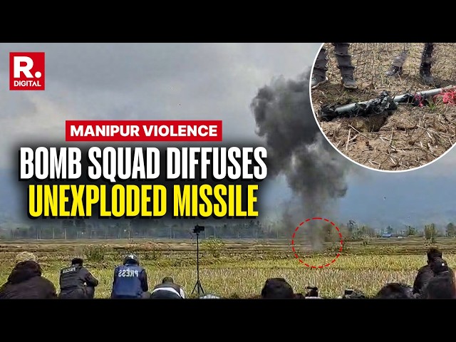 Manipur Violence: Protests Erupt After Two Minors Killed, Bomb Squad Diffuses Unexploded Missile