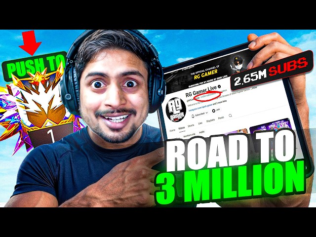 Free Fire Live 🔥 Road to 3M 🏆 #shortlive  #freefire #freefirelive #rggamer #raistar