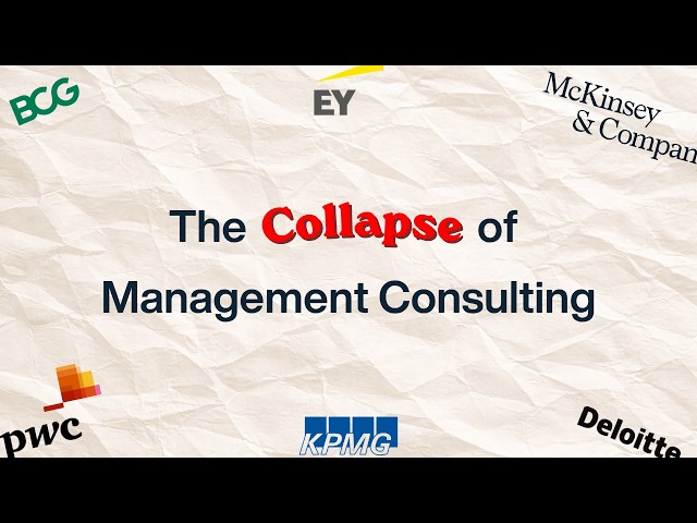 Is Management Consulting losing to AI?