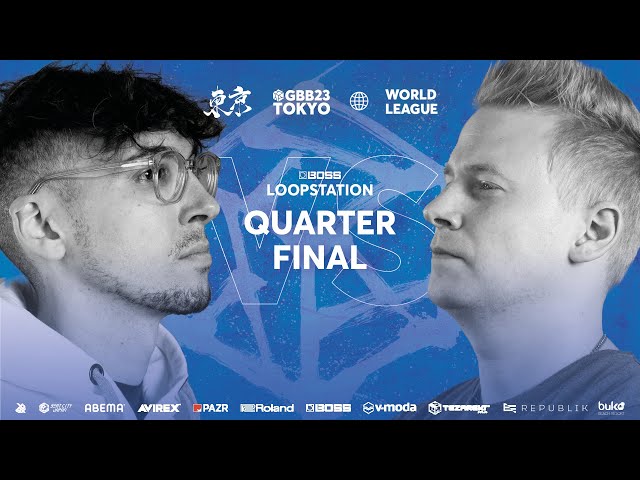 BreZ 🇫🇷 vs AVH 🇳🇱 | GBB 2023: WORLD LEAGUE | BOSS LOOPSTATION CHAMPIONSHIP | Quarterfinal