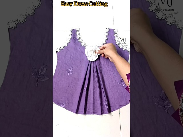 easy dress cutting tutorial#shorts #dresscutting #sewingtutorial#shorts#dresscutting#sewingtutorial