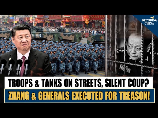 China’s Military Plunges into Chaos: Zhang Youxia & Hundreds of Generals Executed for Treason!