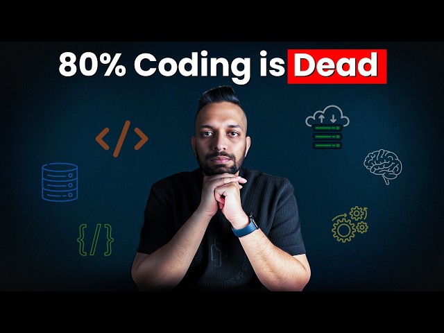 AI replaced 80% of Coding, Only these 7 skills are left.