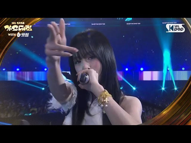 BABYMONSTER(베이비몬스터) - WE GO UP + PSYCHO @SBS GayoDaejeon