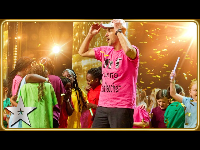 Rave kids Braunstone Community Primary School get GOLDEN BUZZER! | Auditions | BGT 2026