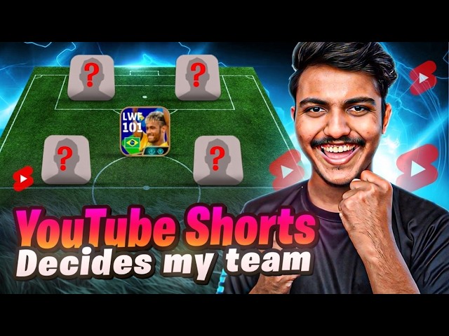 I Let Youtube Shorts Decide My Efootball Team went bad😬
