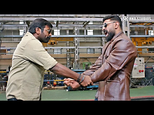 Vijay Sethupathi ने Raashii Khanna को गुंडों से बचाया | Sangathamizhan Best Action Scene