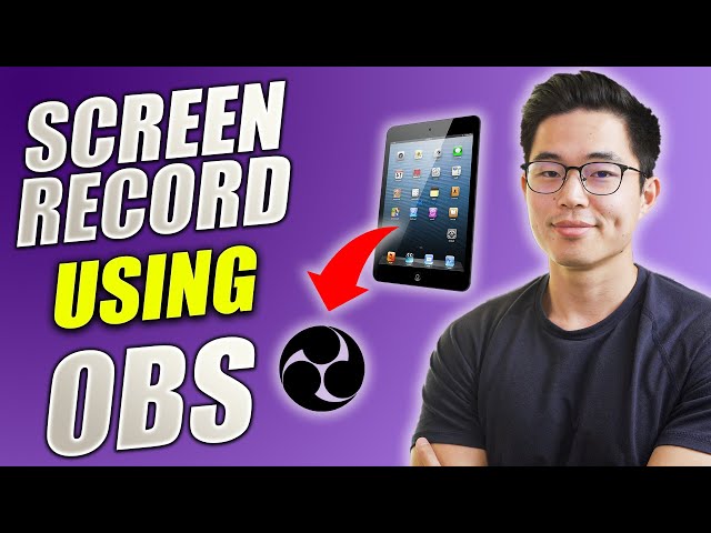 How to Record Your iPad Screen With OBS for FREE (Step by Step Tutorial for Mac)