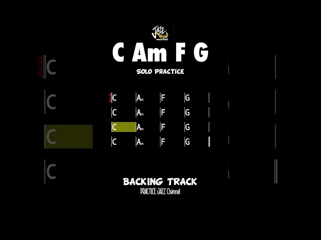 The Essential C Am F G Practice Loop for Your Solos | Backing Track