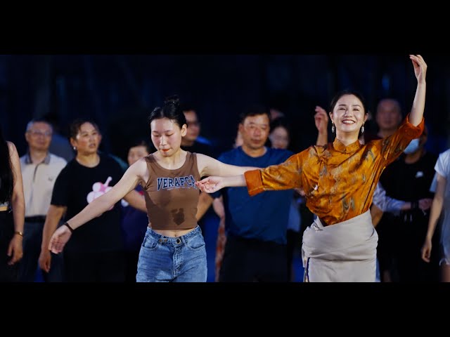 Yongji, beautiful "Dance of the Crane" 💃❤️