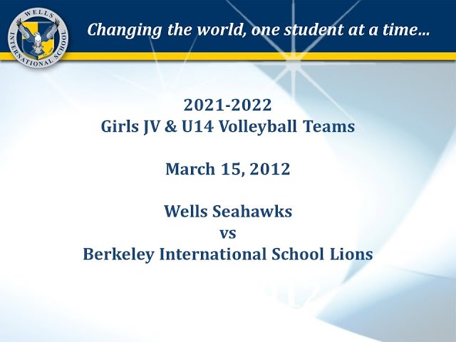 2022.03.15 - Volleyball - Girls JV / U14s vs Berkeley - Set 3