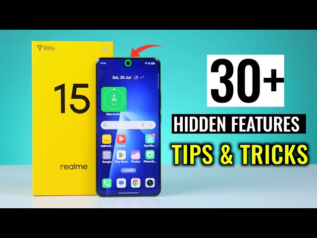Realme 15 Top 30++ Hidden Features | Tips & Tricks | realme 15 full review 🔥