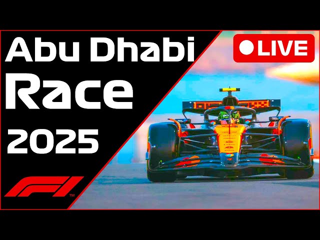 🔴F1 LIVE - Abu Dhabi GP RACE - Commentary + Live Timing