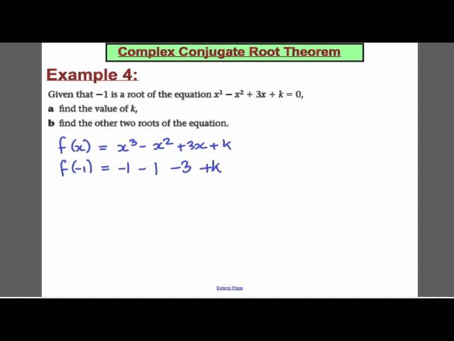 Complex Numbers (3) - FP1 Edexcel Maths A-Level