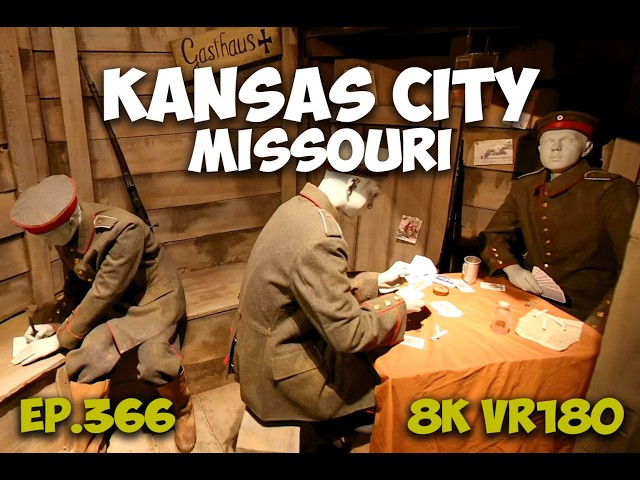 Ep.366 Kansas City Missouri - National World War I Museum Part 2 of 9 8K VR180 3D Travel