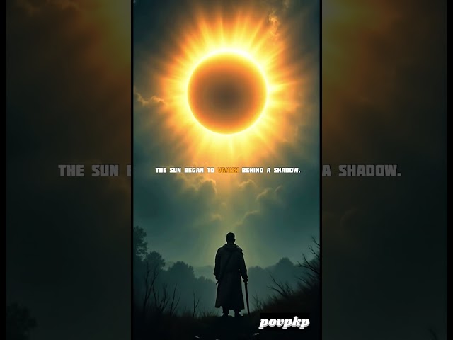 SUN DISAPPEARED During a WAR STopping Eclipse!