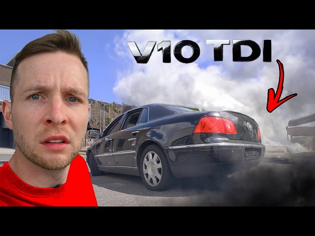 BROKEN REPAIRED? I'm driving the 1500€ V10 Phaeton for the first time!