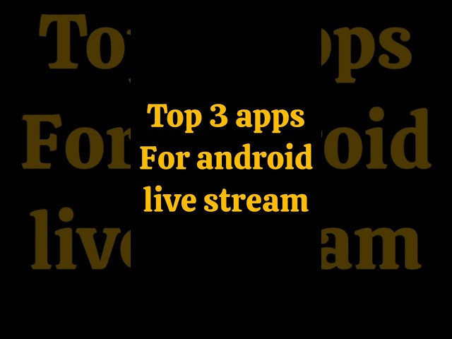 The Best Live Streaming Apps (TESTED) #shorts