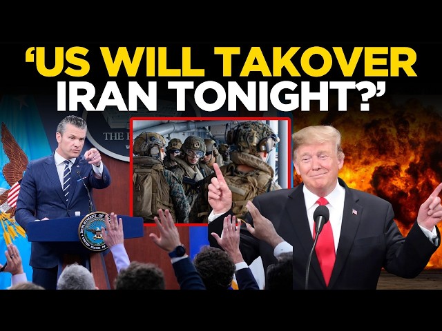LIVE: Pentagon Launches Massive Strike On Iran | Iran Will Fall In 24 Hours? | Pentagon Huge Claim