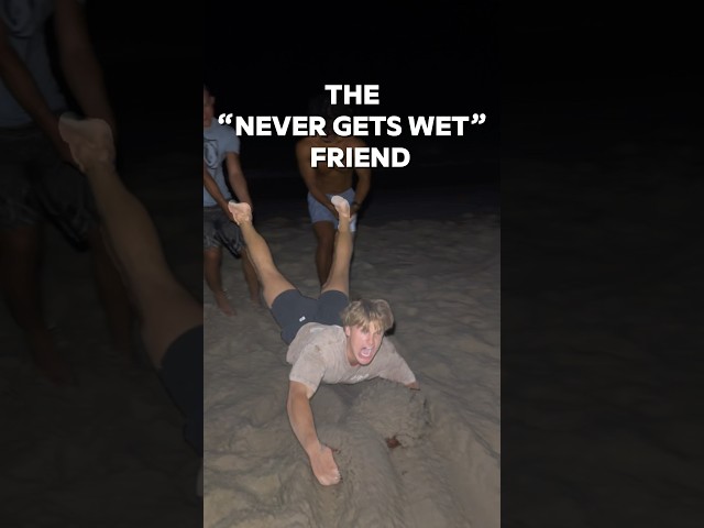 Different type of friends at the BEACH…🌊 #theboys #viral #shorts #beach