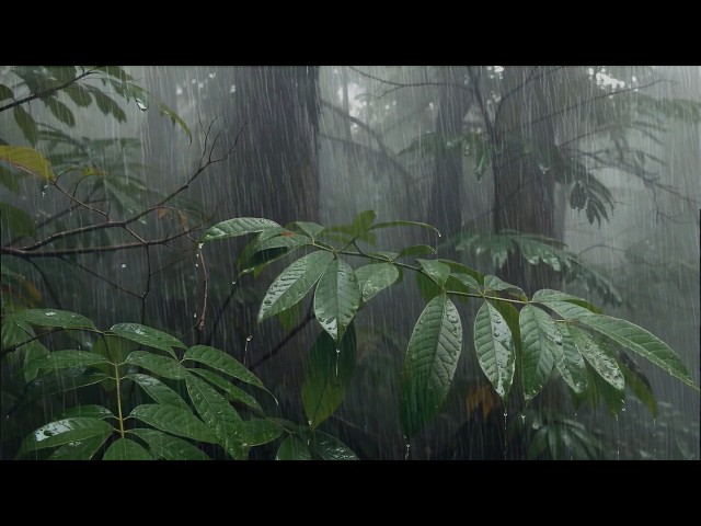 Attention: Don’t listen Unless You Want to Peaceful Sleep with Gentle Rain in a Calm Foggy Forest