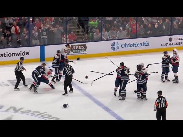 🔥Feisty🔥2nd Period Between Washington & Columbus
