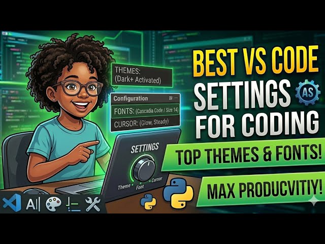 Best VS Code Settings for Coding (Fonts, Themes, Cursor)