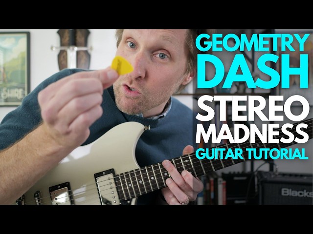 Geometry Dash - Stereo Madness Guitar Tutorial