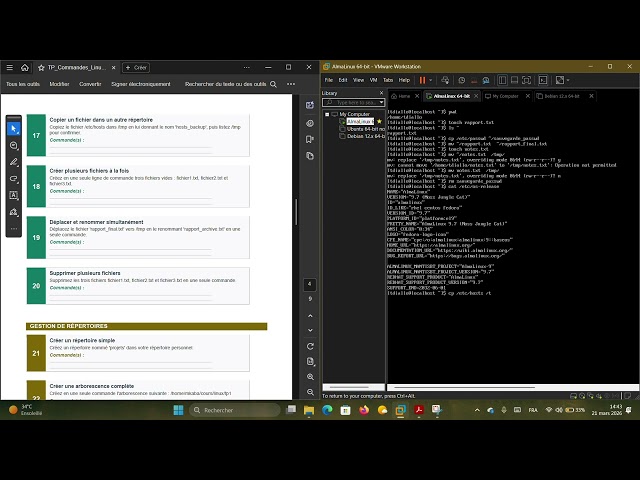 Partie 2 sur Linux (AlmaLinux)